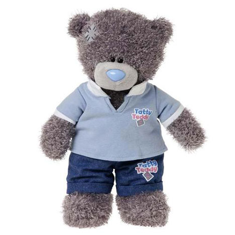 Tatty Teddy Me to You Bear Blue Polo Shirt and Jeans Extra Image 1